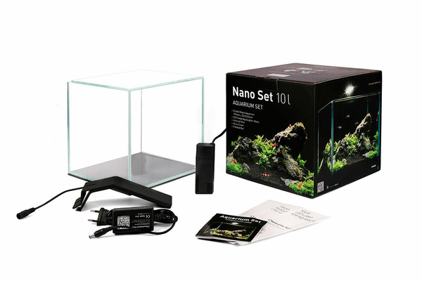 Аквариумный набор Nano Set 10 литров для мелких видов рыб, креветок и др. - NaVolyni.com