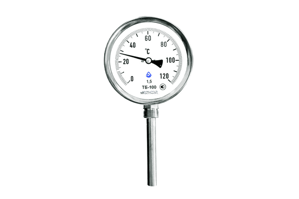 Термометр 120*С боковий 100мм Гігант - NaVolyni.com