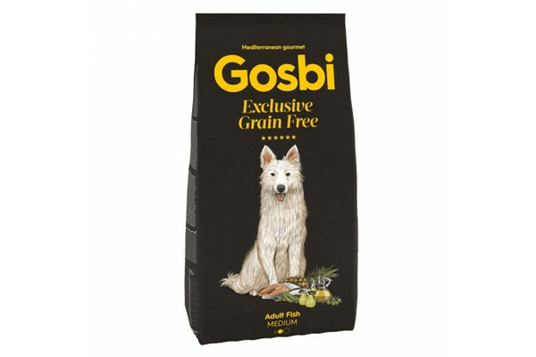 Корм Gosbi Exclusive Grain Free Adult Fish Medium 3 кг - NaVolyni.com