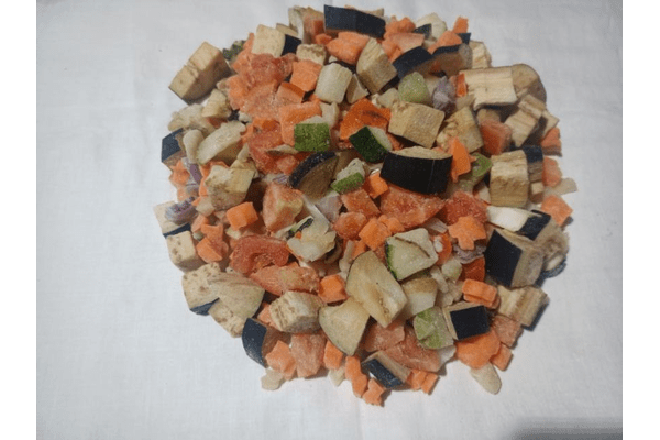 Суміш овочева "Рагу"(помідори, цукіні, перець солодкий, цибуля, морква, баклажан) - NaVolyni.com