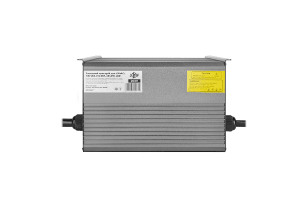 Зарядний пристрій для акумуляторів LiFePO4 48V (58.4V)-80A-3840W-LED - NaVolyni.com