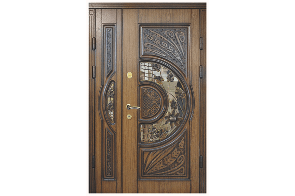 Вхідні металеві двері (зразок 24) - NaVolyni.com