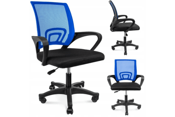 Офісне крісло SMART Jumi синій - NaVolyni.com