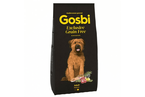 Корм Gosbi Exclusive Grain Free Adult Maxi 3 кг - NaVolyni.com