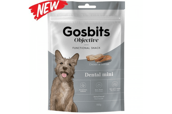 Ласощі Gosbits Objective Dental Mini 150г - NaVolyni.com