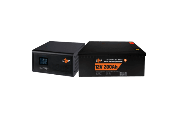 Комплект резервного живлення LP (LogicPower) ДБЖ + літієва (LiFePO4) батарея (UPS 1000VA + АКБ LiFePO4 2560W) - NaVolyni.com