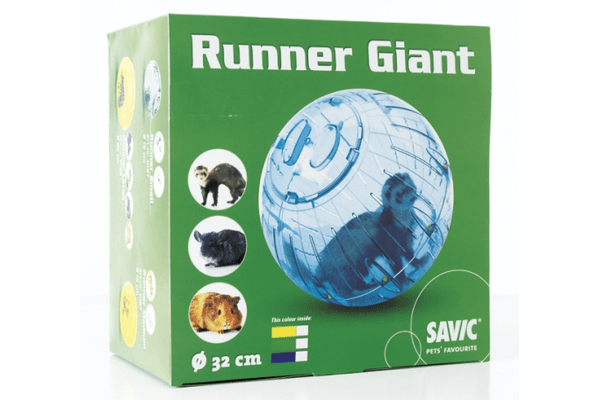 Savic РАННЕР ГИГАНТ (Runner Giant) прогулочный шар для грызунов 32см - NaVolyni.com