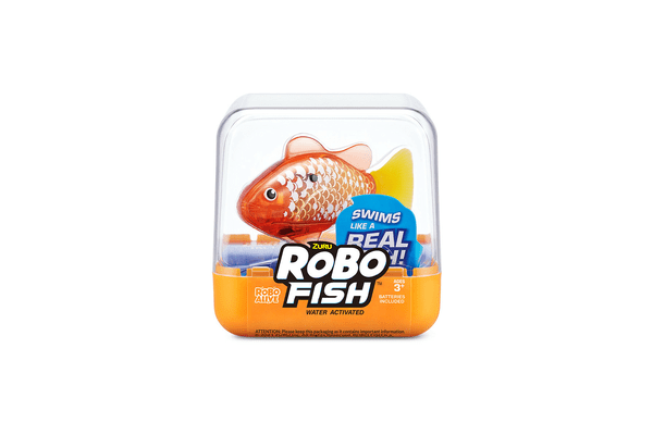 Інтерактивна іграшка ROBO ALIVE S3 — РОБОРИБКА (золотиста) - NaVolyni.com