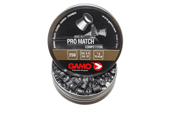 Пули для пневматического оружия Gamo PRO Match 5,5 мм. (250шт.) - NaVolyni.com