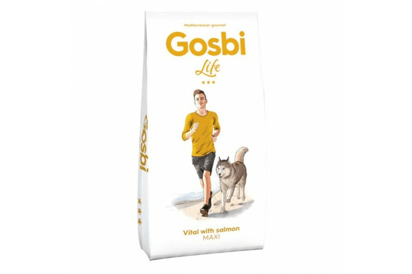 Корм Gosbi Life Vital With Salmon Maxi 15 кг - NaVolyni.com