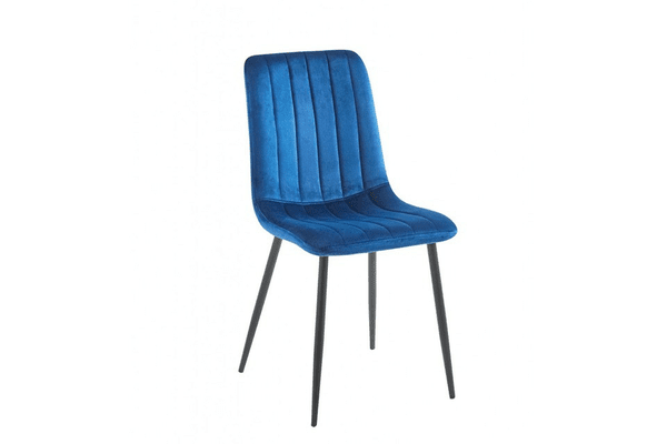 Крісло стілець для кухні вітальні барів Bonro B-423 синє - NaVolyni.com