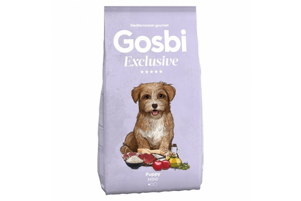 Корм Gosbi Exclusive Puppy Mini з куркою для цуценят міні малих порід, 500 грам - NaVolyni.com