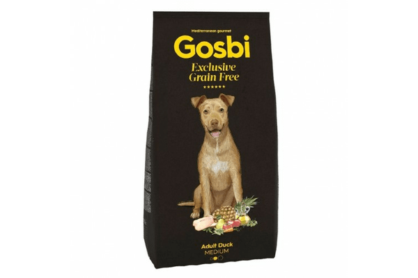 Корм Gosbi Exclusive Grain Free Adult Duck Medium 3 кг - NaVolyni.com
