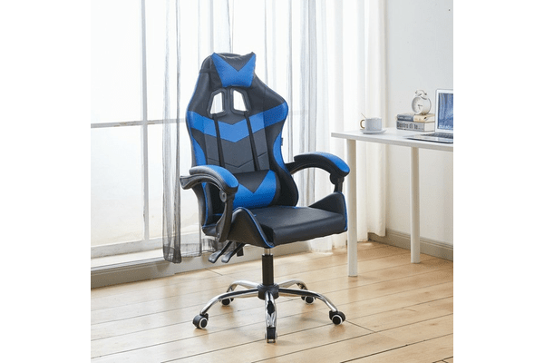 Крісло геймерське Bonro BN-810 синє - NaVolyni.com