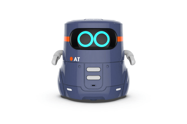 Розумний робот із сенсорним керуванням і навчальними картками — AT-ROBOT 2 (темно-фіолетовий, озвуч. - NaVolyni.com