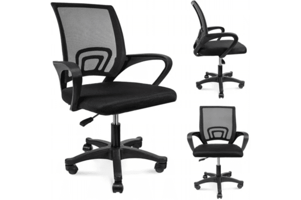 Офісне крісло SMART Jumi чорний - NaVolyni.com