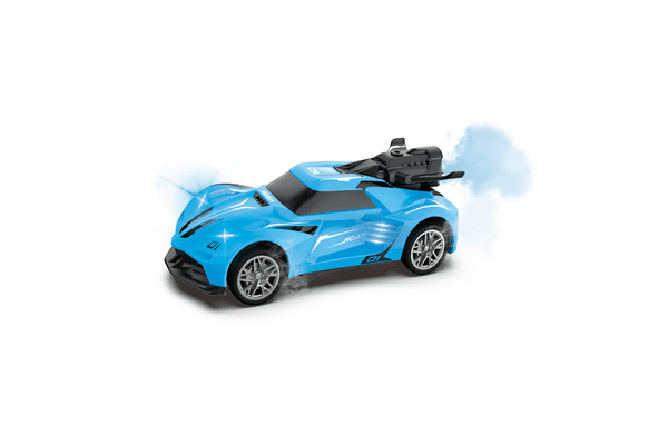 Автомобіль Spray Car на р/к — Sport (блакитний, 1:24, світло, вихлопна пара) - NaVolyni.com
