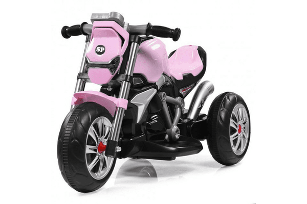 Дитячий електромотоцикл SPOKO M-3196 рожевий - NaVolyni.com