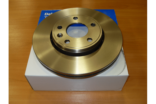 Гальмівний диск передній DELPHI на 1.9 / 2.0 / 2.5dci - RENAULT TRAFIC / OPEL VIVARO - NaVolyni.com
