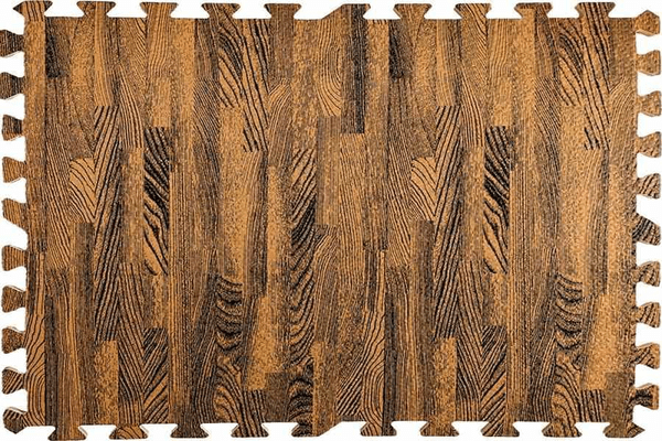 М'яка підлога пазл МП6 SW-00000204 коричневе дерево - NaVolyni.com