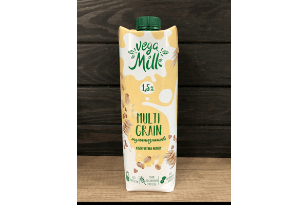 Мультизлакове рослинне молоко « Vega Milk - NaVolyni.com