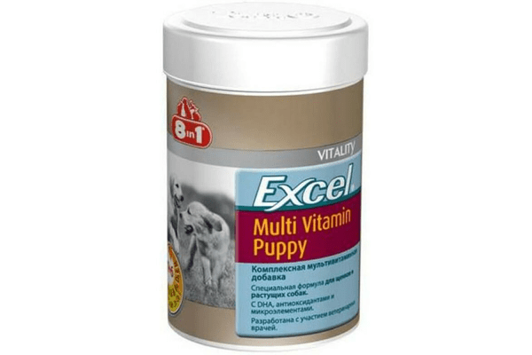 Витамины 8 in 1 Excel Multi Vit-Puppy для щенков, 100 таблеток - NaVolyni.com