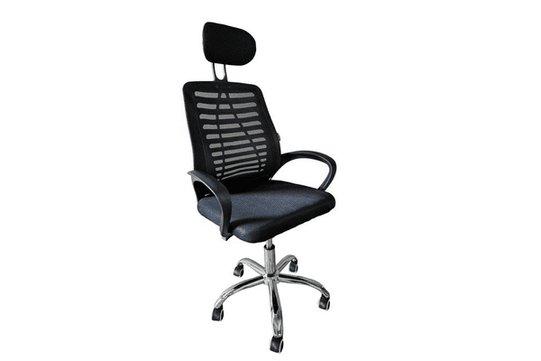 Крісло офісне Bonro B-6200 DQ чорне - NaVolyni.com