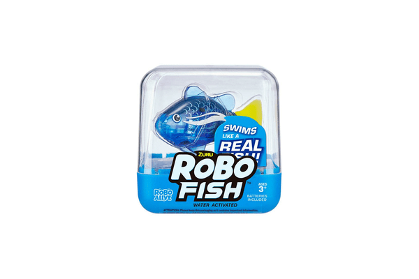 Інтерактивна іграшка ROBO ALIVE - РОБОРИБКА (синя) - NaVolyni.com
