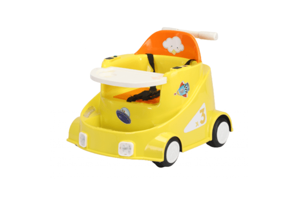 Дитячий електричний автомобіль Spoko SP-611 жовтий - NaVolyni.com