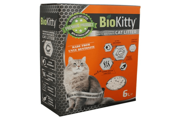 Наповнювач BioKitty Super Premium White Activated Carbon 6 л - NaVolyni.com