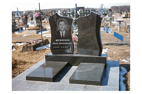 Памятник подвійний гранітний 12 - NaVolyni.com