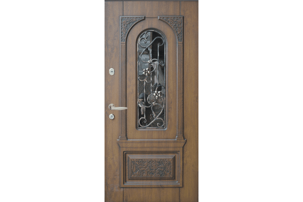 Вхідні металеві двері (зразок 87) - NaVolyni.com