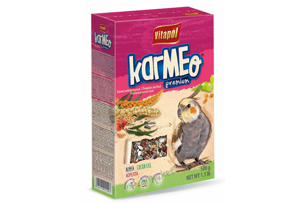 Vitapol KARMEO Premium Cockatiel - премиум корм для попугаев корелла - NaVolyni.com