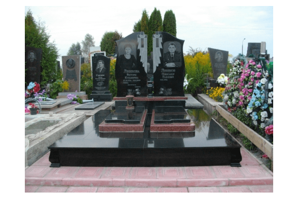 Памятник подвійний гранітний 70 - NaVolyni.com