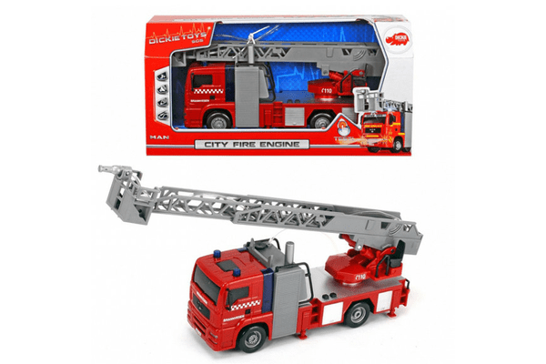Пожежна машинка City Fire Engine 31 см з водою Dickie 3715001 - NaVolyni.com