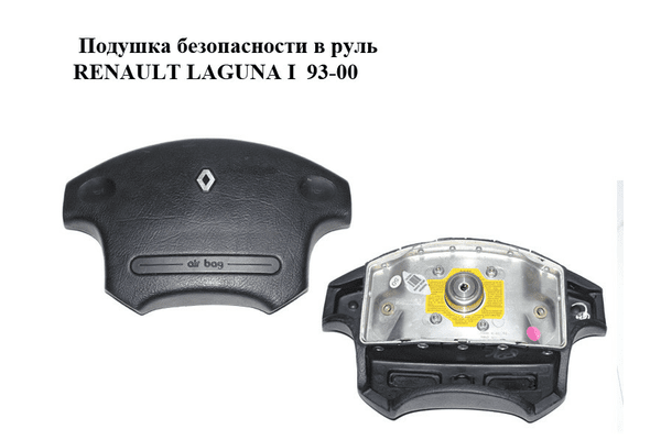 Подушка безопасности в руль   RENAULT LAGUNA I  93-00 (РЕНО ЛАГУНА) (7700844018, 7700827266) - NaVolyni.com