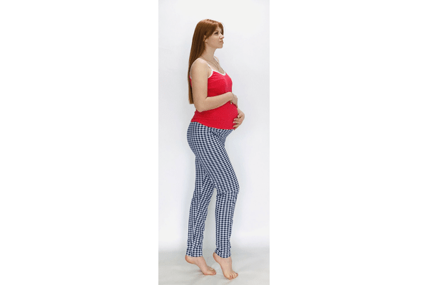 Піжама комплект топ і штани для вагітних і мам-годувальниць 48 - NaVolyni.com