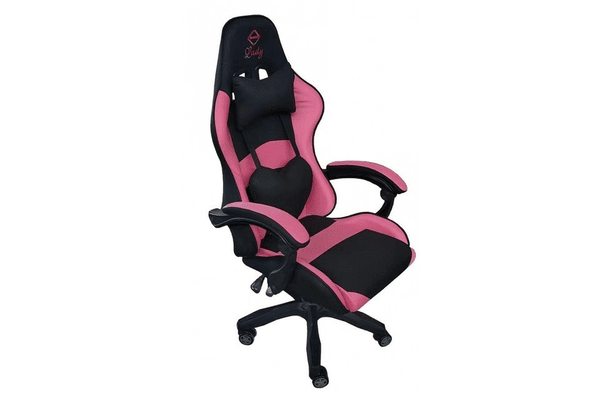 Крісло геймерське Bonro Lady 806 чорно-рожеве - NaVolyni.com