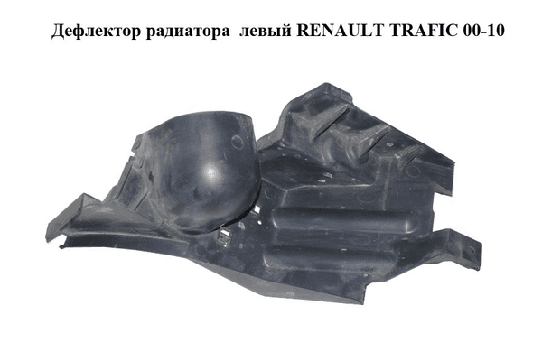 Дефлектор радиатора  левый RENAULT TRAFIC 00-10 (РЕНО ТРАФИК) (8200414163, 93854400) - NaVolyni.com