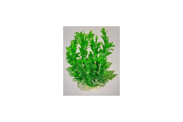 Пластиковое растение для аквариума 032172 см, 17 см - NaVolyni.com