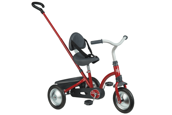 Дитячий металевий велосипед з Зукі багажником, червоний, 16 міс.+ - NaVolyni.com