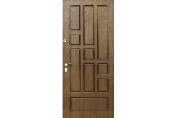 Вхідні металеві двері (зразок 166) - NaVolyni.com