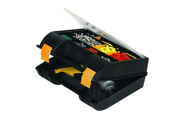 1-92-734 Ящик для электроинструмента Stanley пластмассовый с органайзером в крышке, 35,9 x 13,6 x 32,5 см - NaVolyni.com