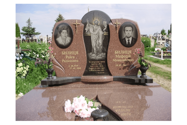Подвійні памятники на кладовище Луцьк - NaVolyni.com