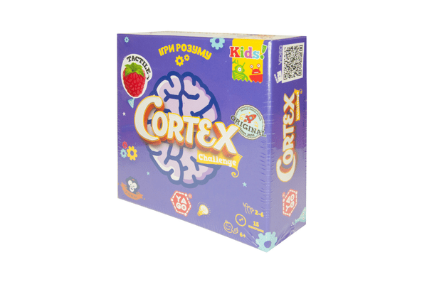 Настільна гра - CORTEX CHALLENGE KIDS (90 карток, 24 фішки) - NaVolyni.com