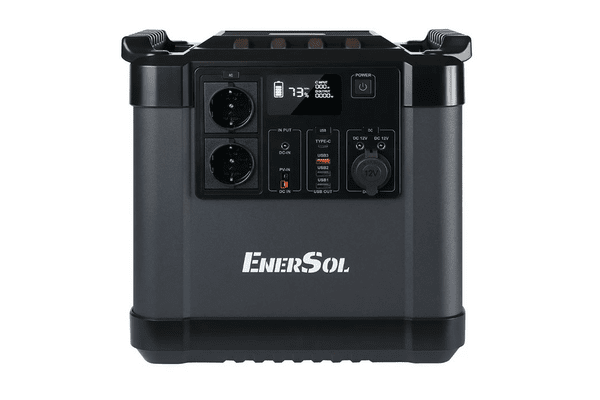 Портативний зарядний пристрій EnerSol EPB-2000N, 2 000 Вт, 3,7 V, 600 Аг, 2 220 Вт/г. - NaVolyni.com
