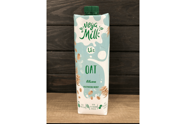 Вівсяне рослинне молоко « Vega Milk - NaVolyni.com