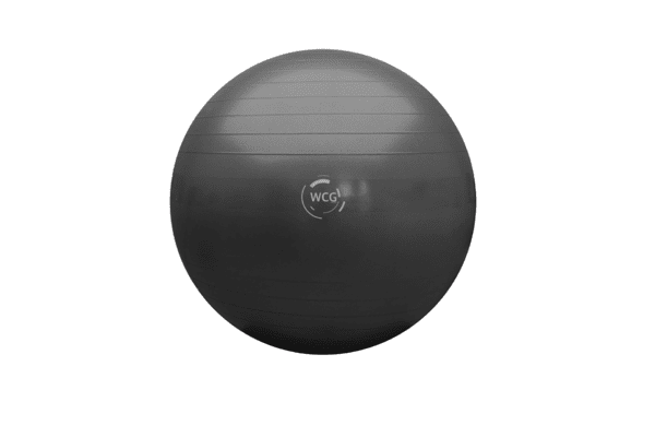 М'яч для фітнесу (фітбол) WCG 85 Anti-Burst 300кг Графіт - NaVolyni.com