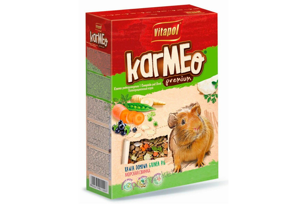 Vitapol KARMEO Premium Guinea Pig - премиум корм для морских свинок - 1 кг - NaVolyni.com