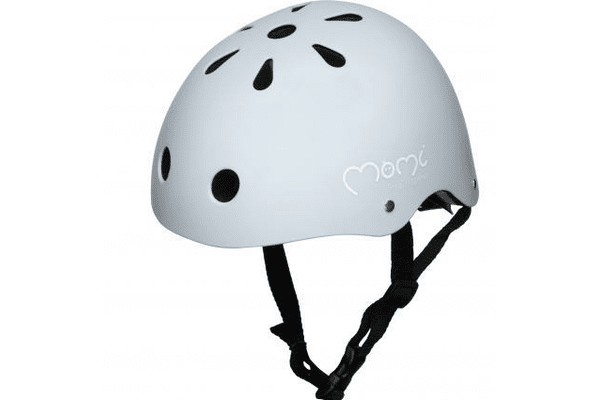 Дитячий захисний шолом MoMi MIMI (колір- mat gray) - NaVolyni.com